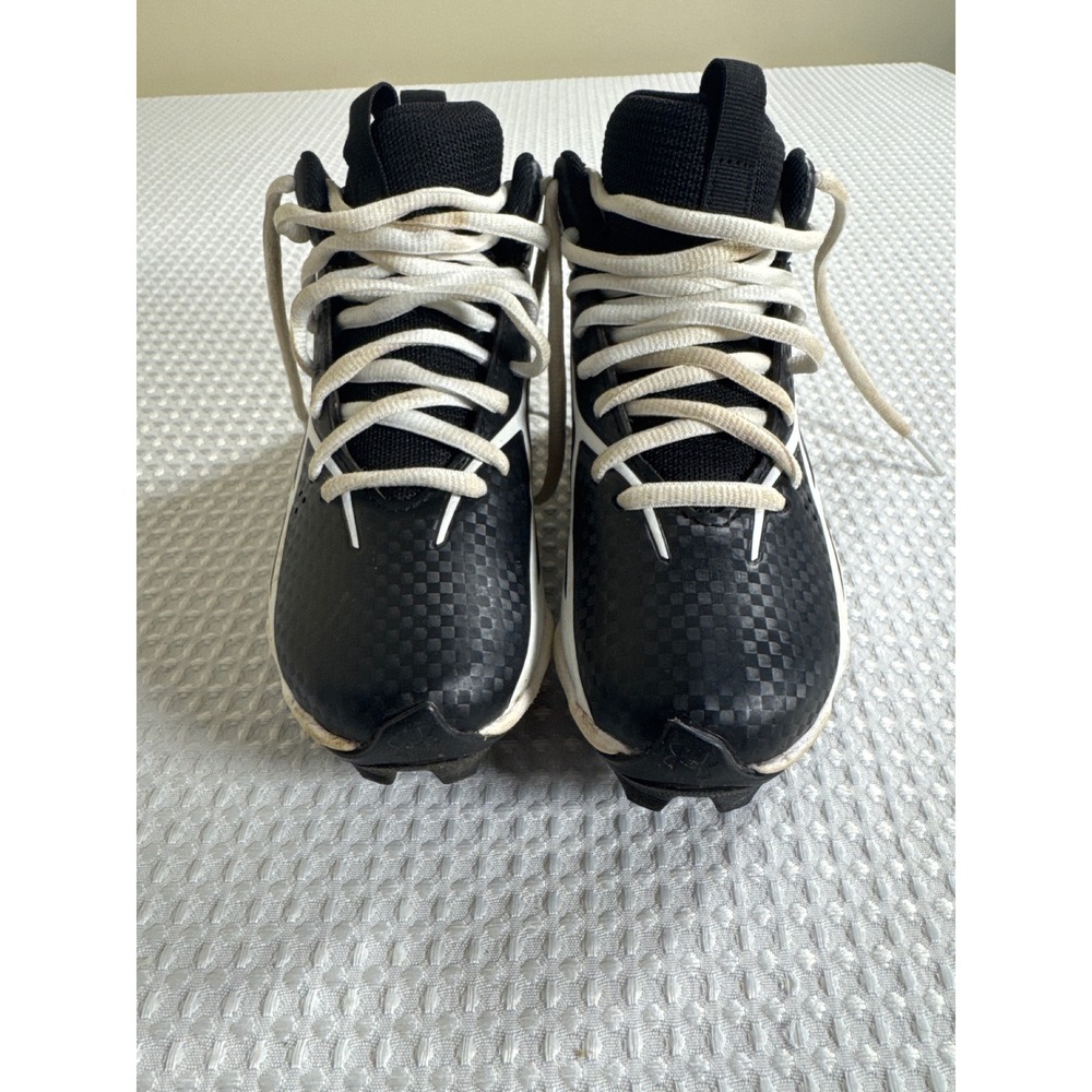 Under Armour Baseball Cleats Kids 13K Harper 7 Mid RM Jr. Black 6006224-001